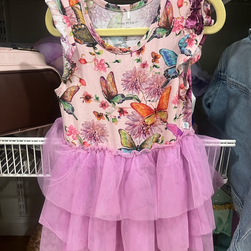 Posh Peanut Floral Pink Dress